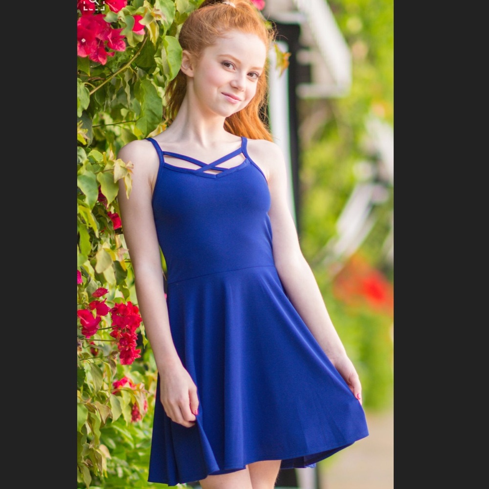 Sally Miller’s Aqua line Dress